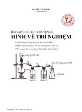 Bài tập Hóa học 10 chọn lọc - Chuyên đề Hình vẽ thí nghiệm - Nguyễn Công Kiệt